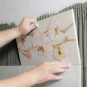 Rose Patterned Tile